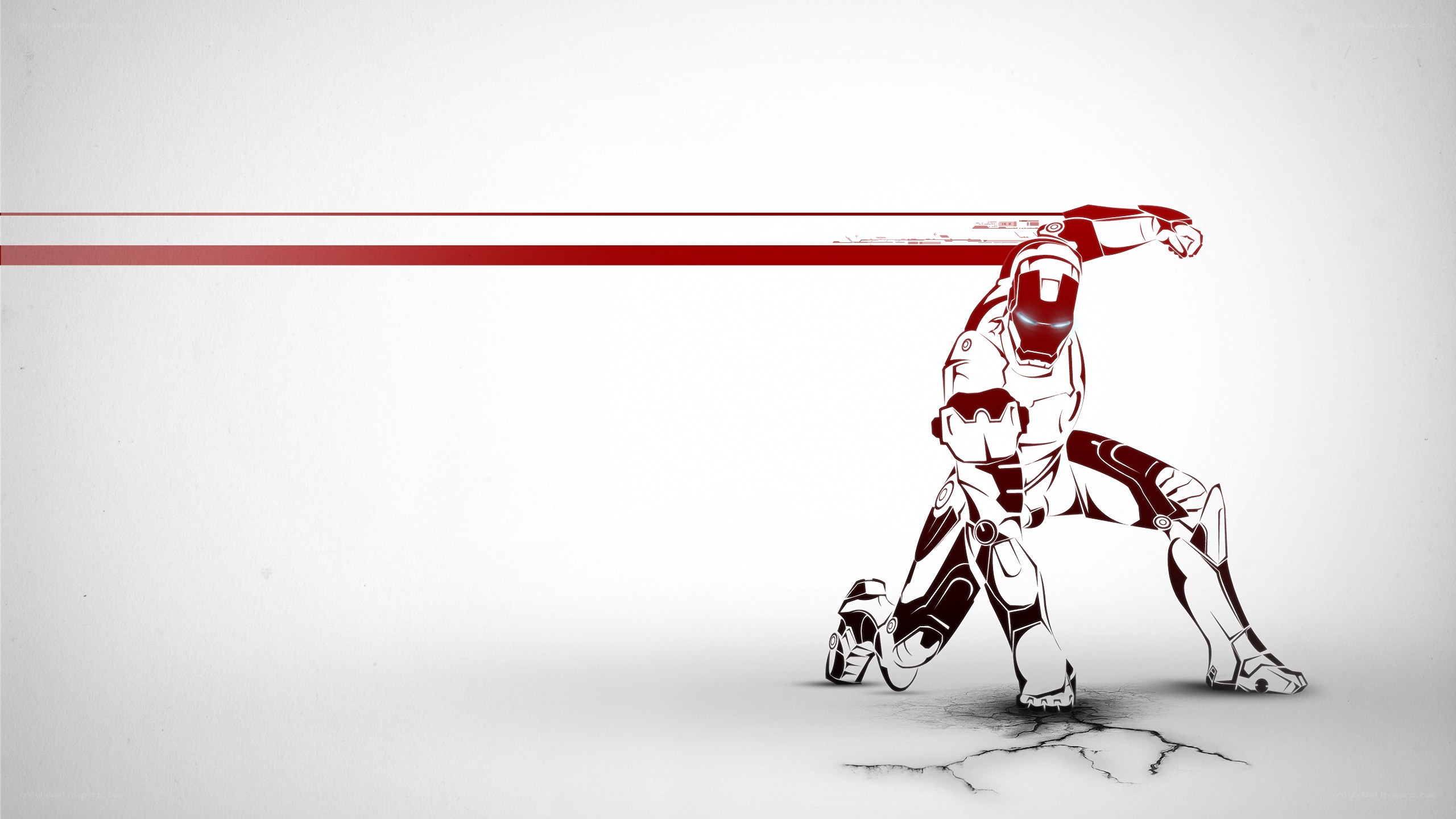Iron Man action pose