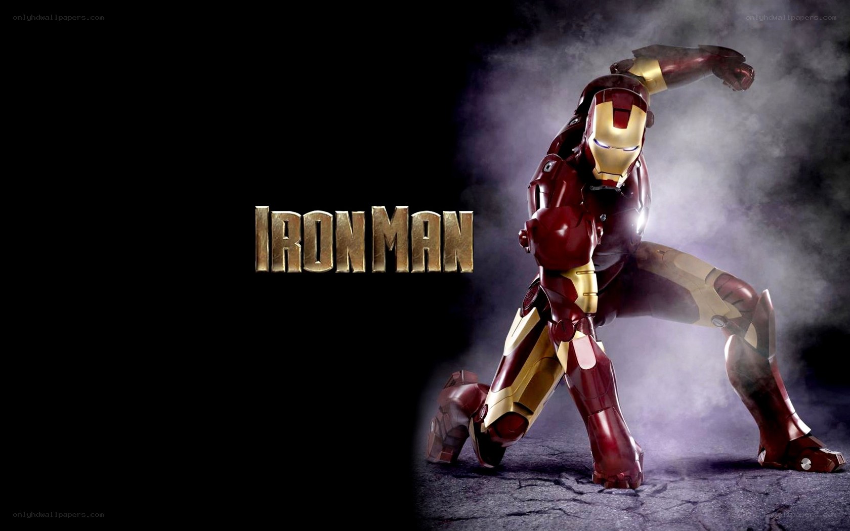 Iron Man action pose