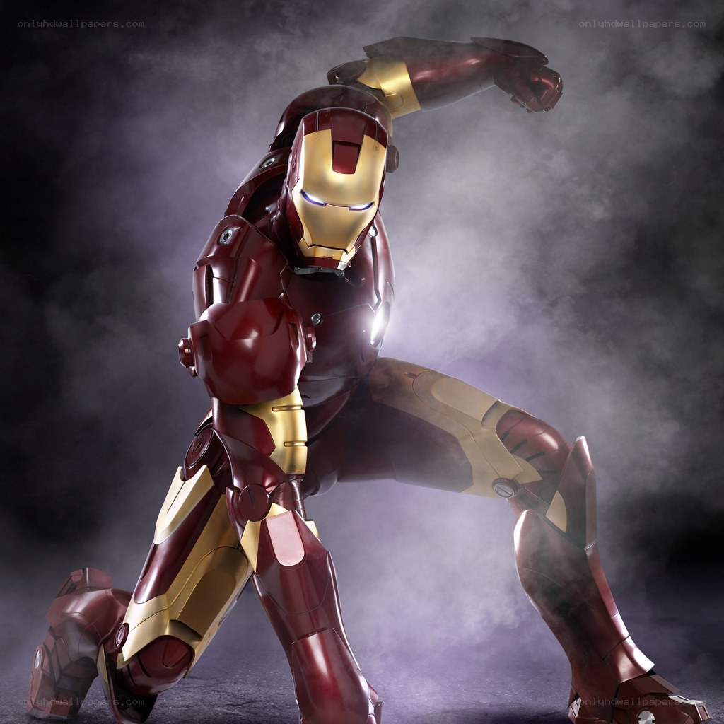 Iron Man action pose