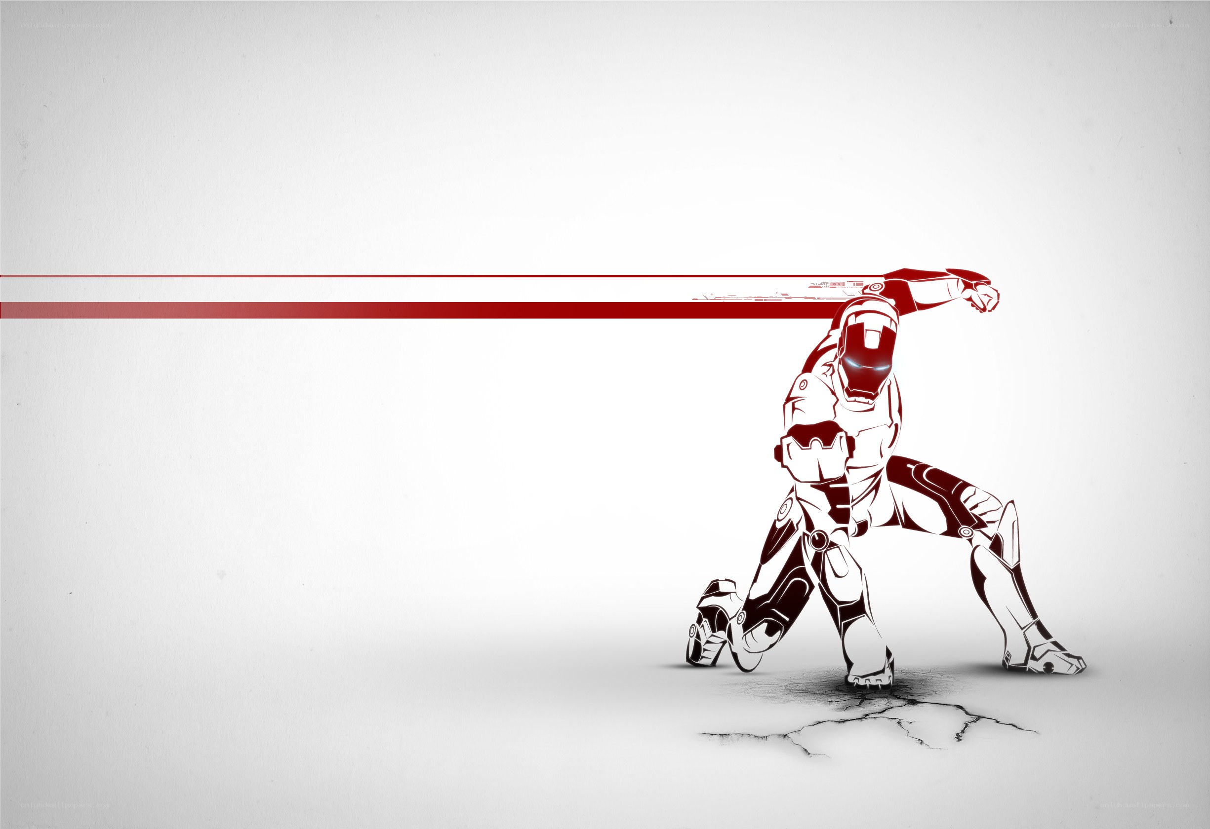 Iron Man action pose