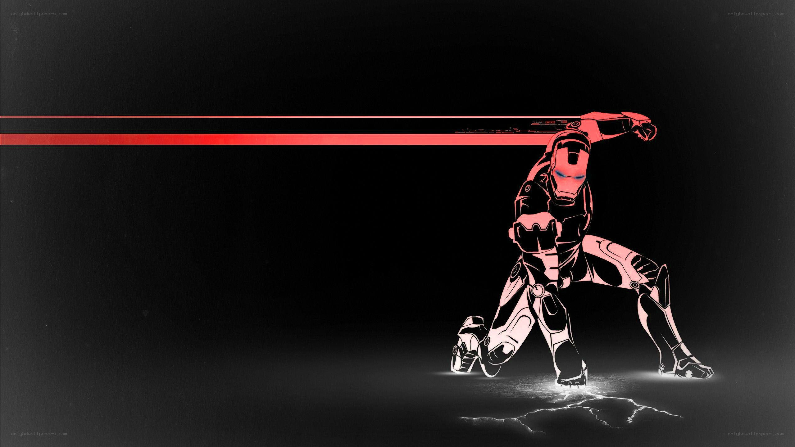 Iron Man action pose