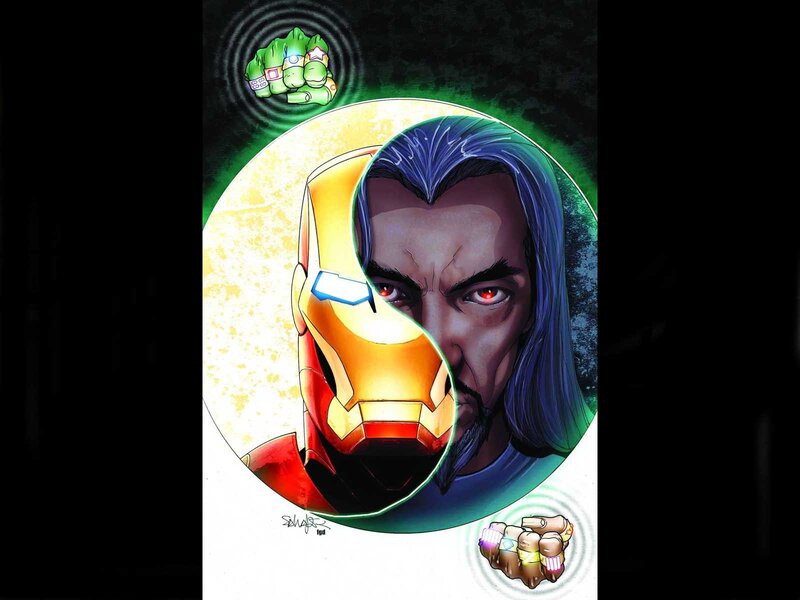 Iron Man and a Man