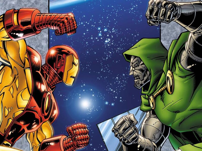 Iron Man and Doctor Doom