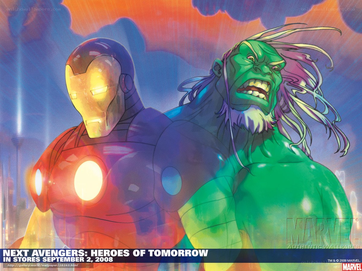 Iron Man and Hulk artwork
