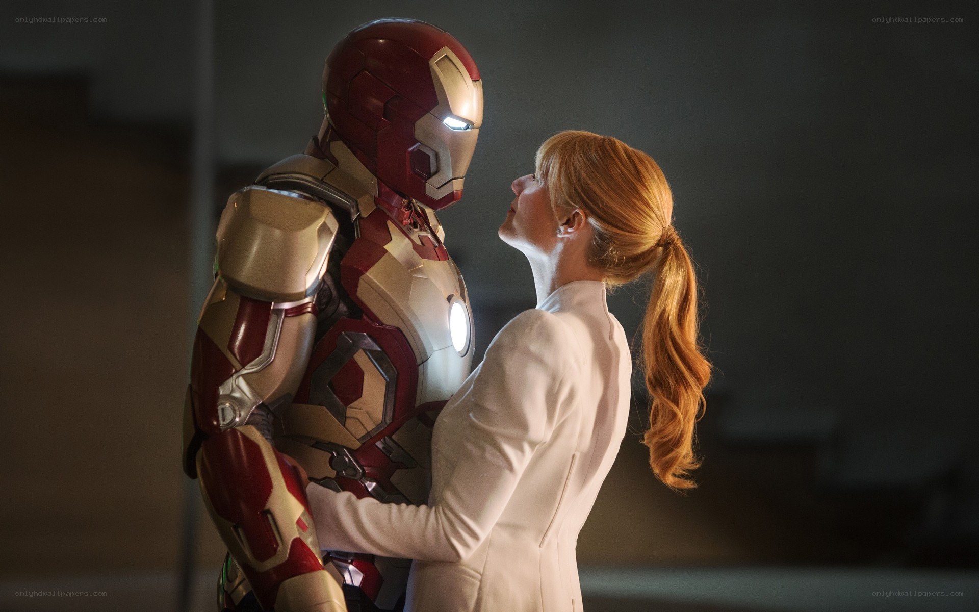 Iron Man and Pepper Potts