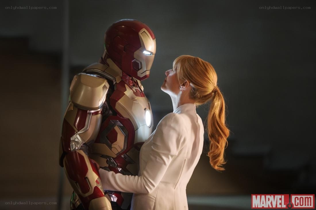 Iron Man and Pepper Potts