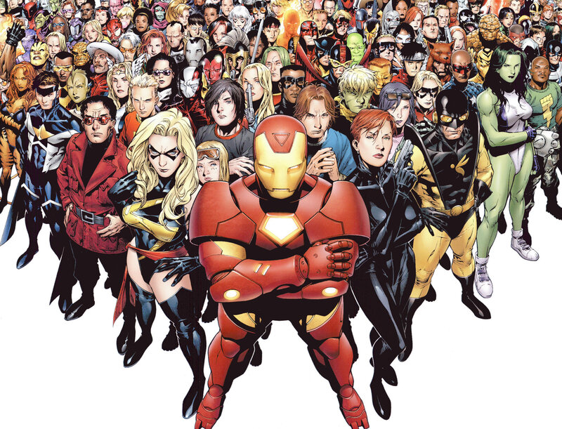 Iron Man and Superheroes