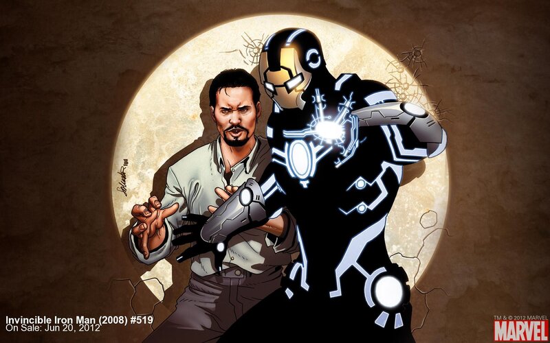 Iron Man and Tony Stark