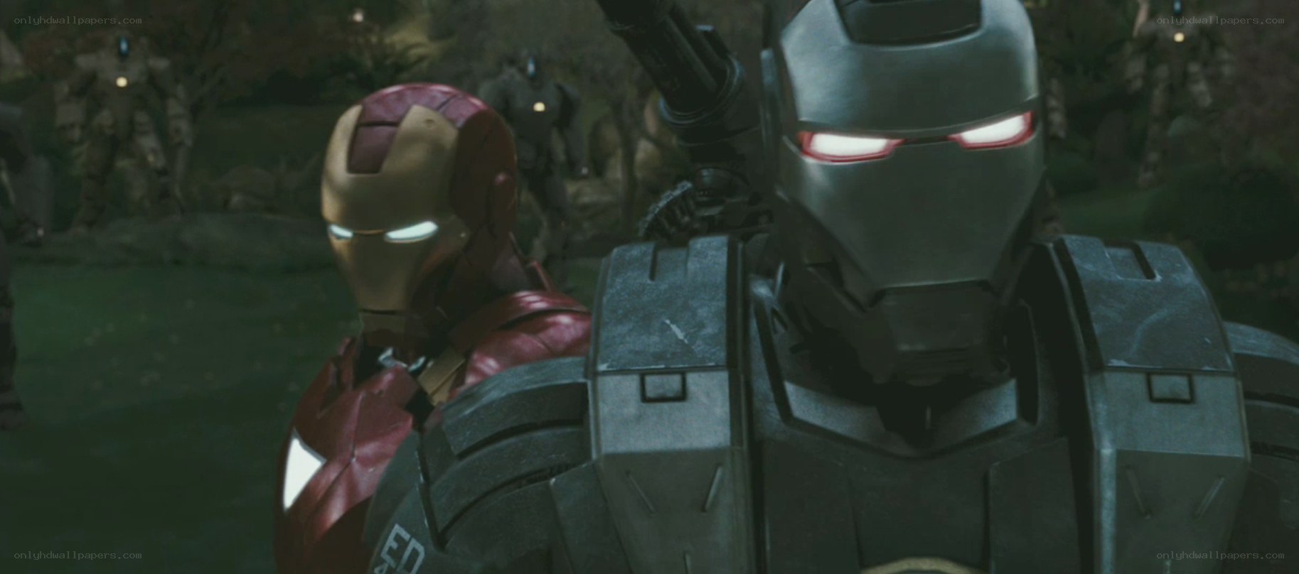 Iron Man and War Machine