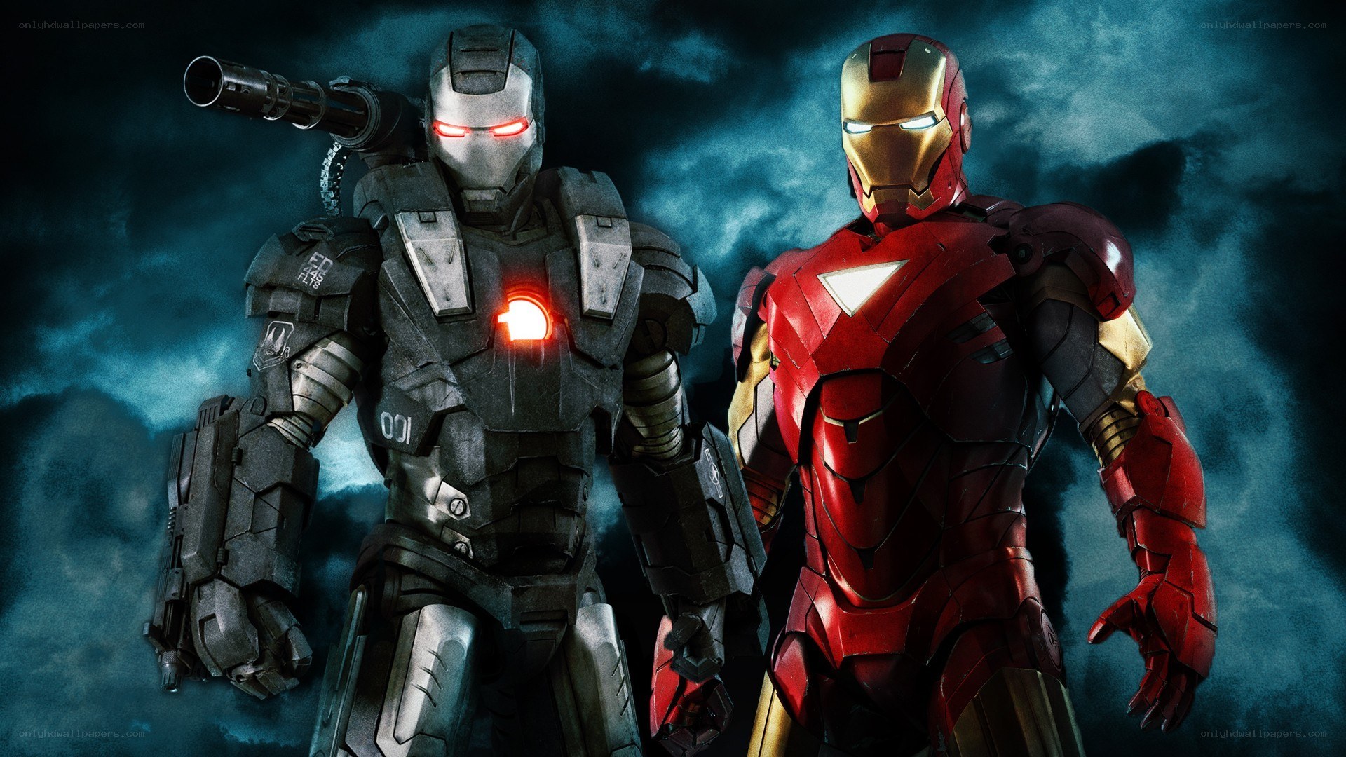 Iron Man and War Machine