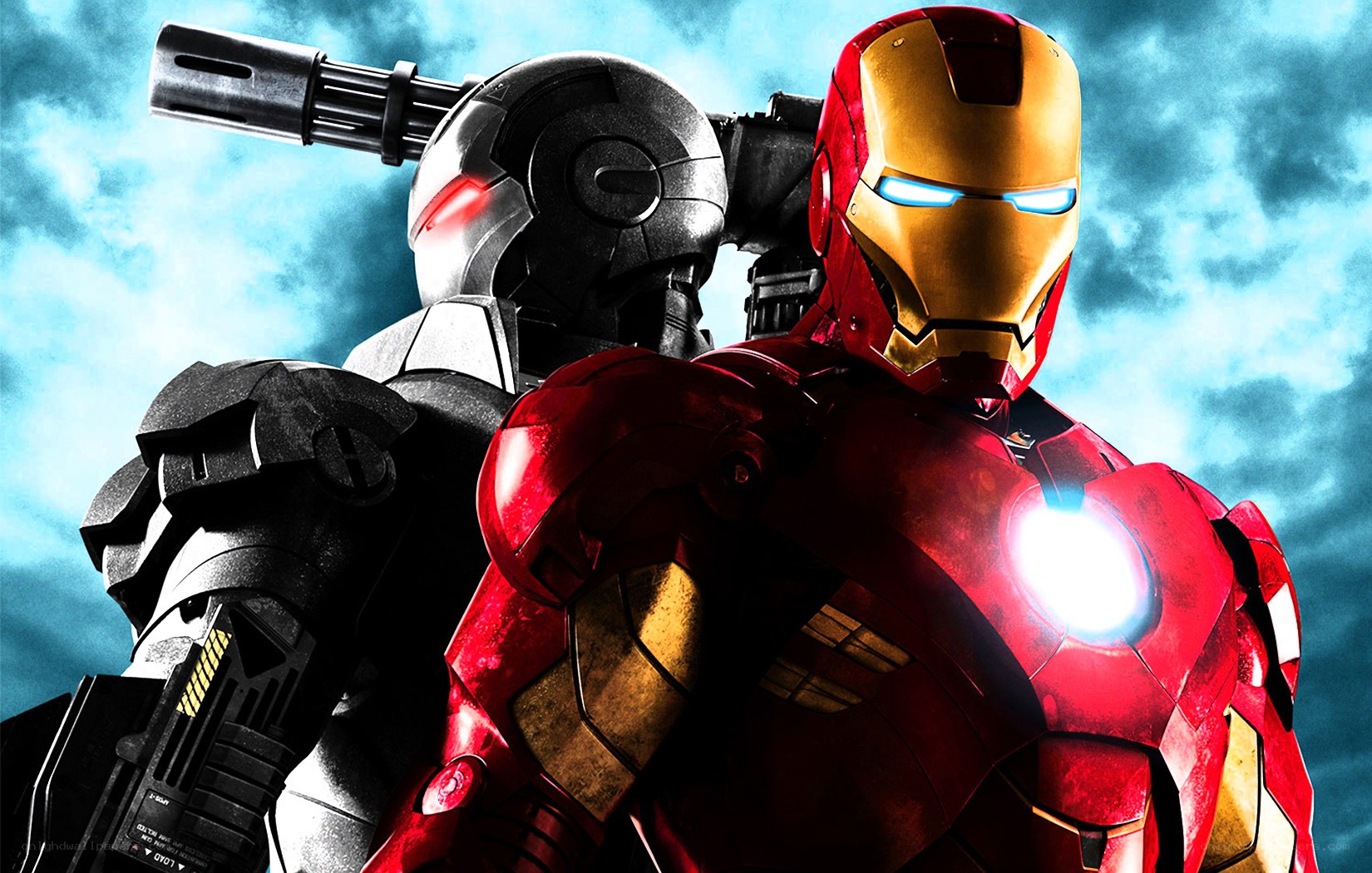 Iron Man and War Machine