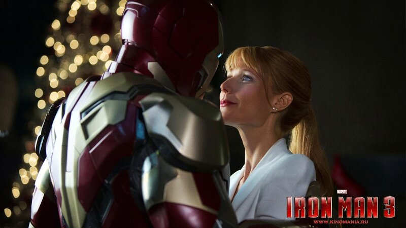 Iron Man and woman scene