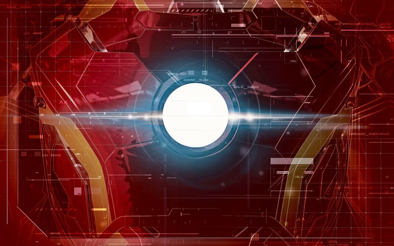 Iron Man Arc Reactor — Red, Technological