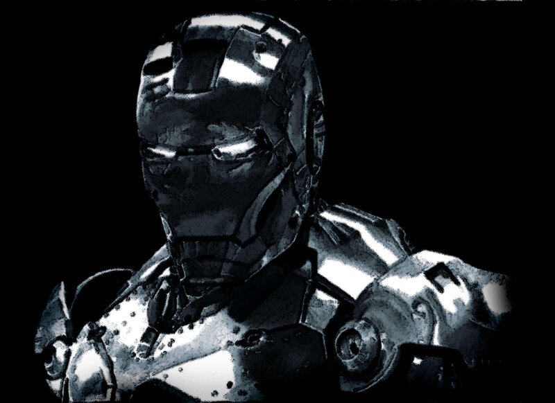Iron Man armor close-up