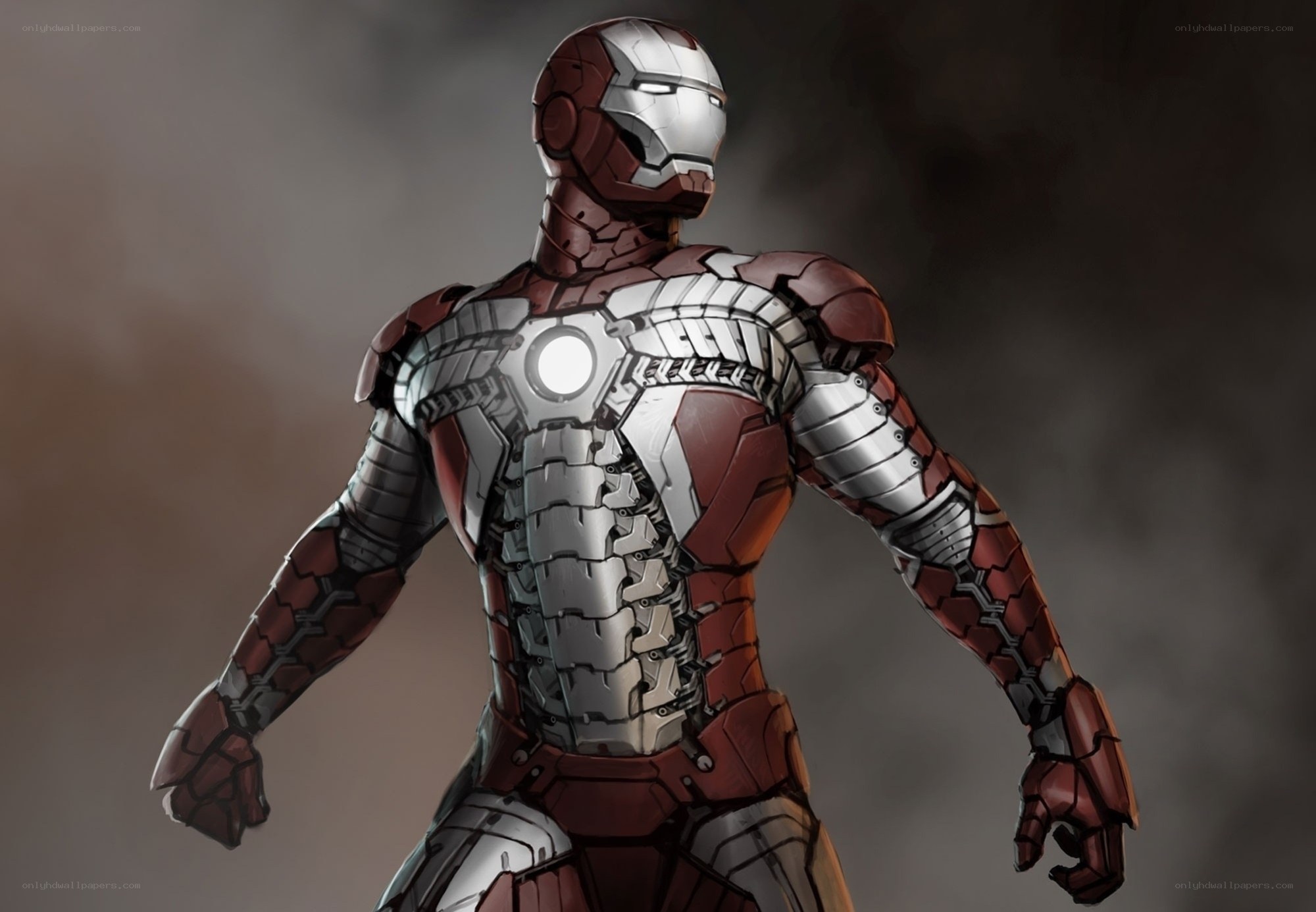 Iron Man armor concept art