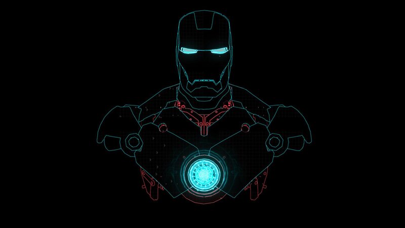 Iron Man Armor Outline