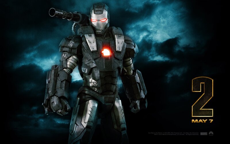 Iron Man Armor Suit — Black, Dramatic