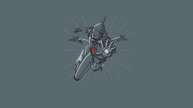 Iron Man as Tin Man