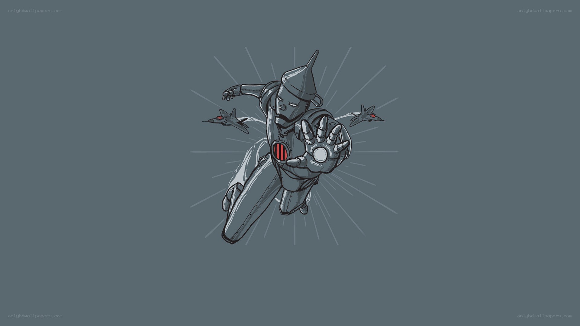 Iron Man as Tin Man