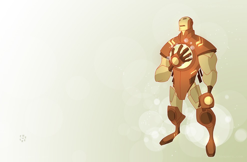 Iron Man character illustration