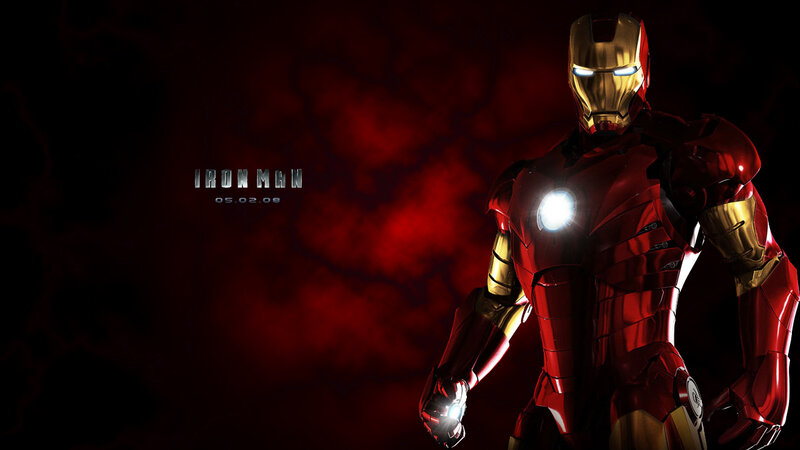 Iron Man character poster