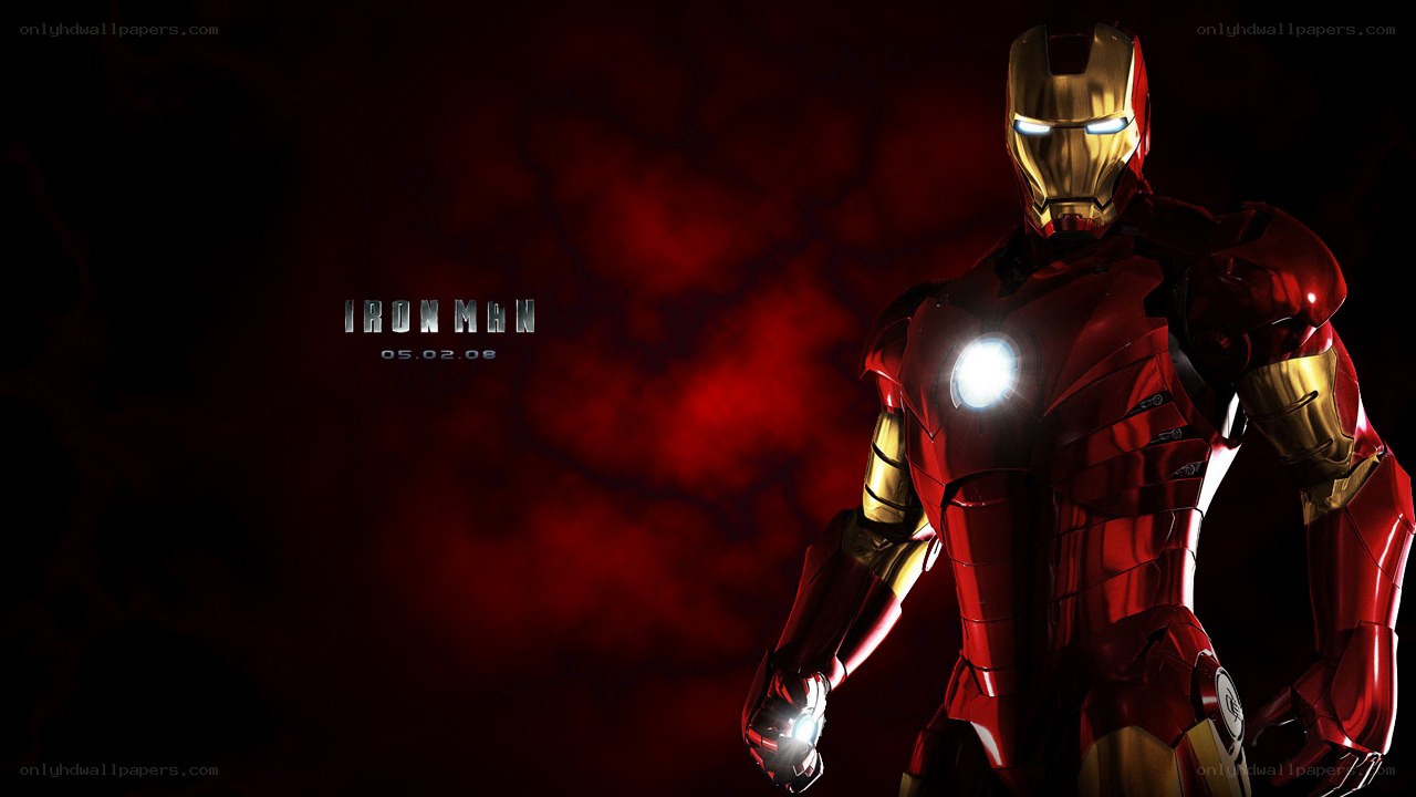 Iron Man character poster