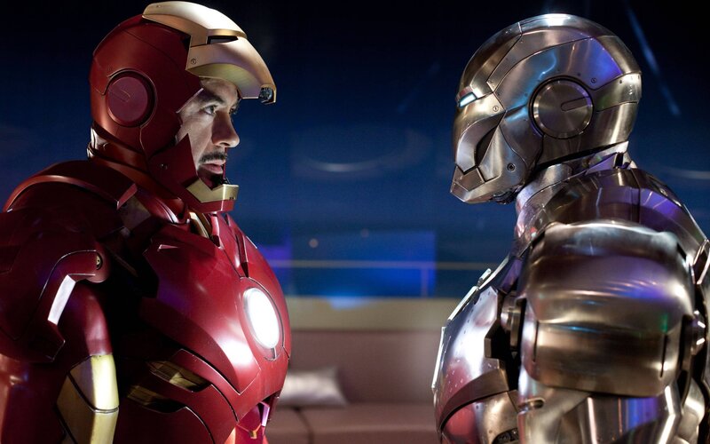 Iron Man faces his armor