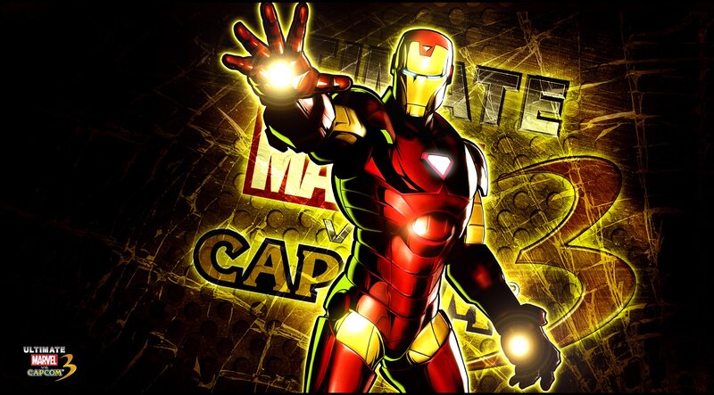 Iron Man from Ultimate Marvel vs Capcom 3