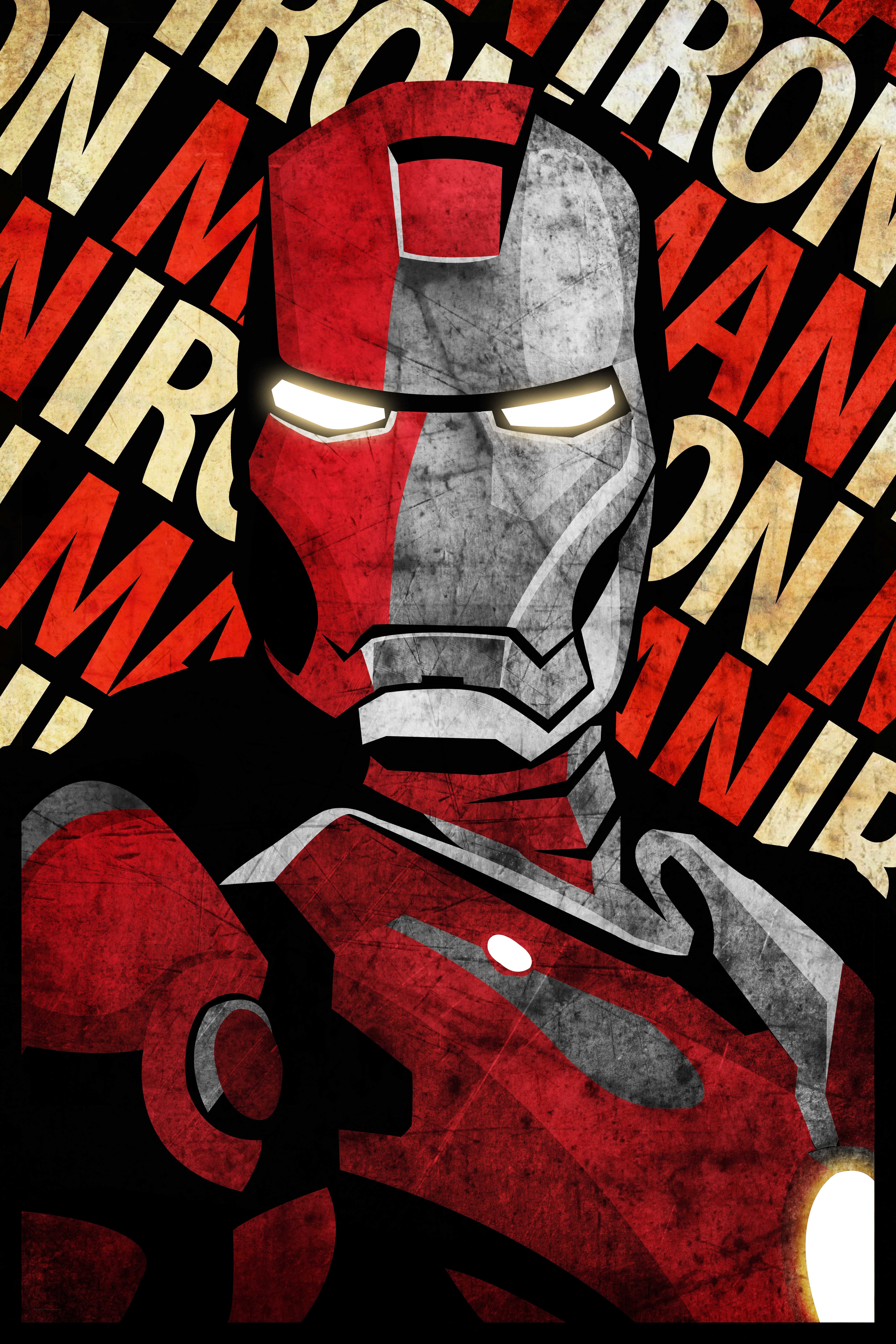 Iron Man graphic art