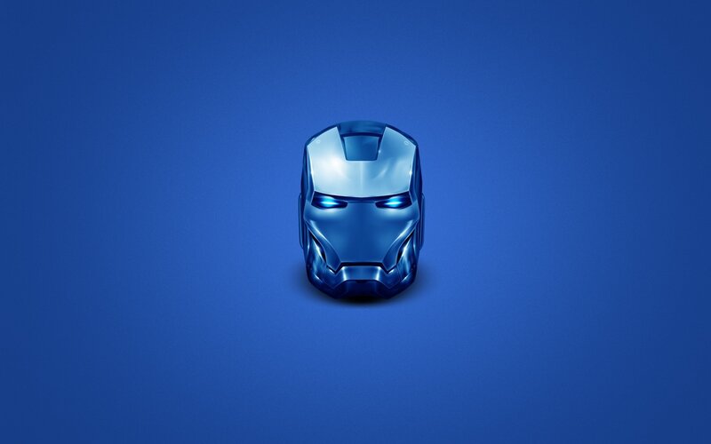 Iron Man Helmet — 3d Render