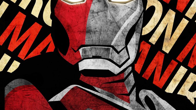 Iron Man helmet art