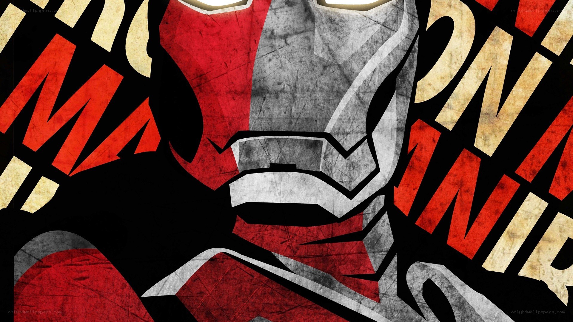 Iron Man helmet art