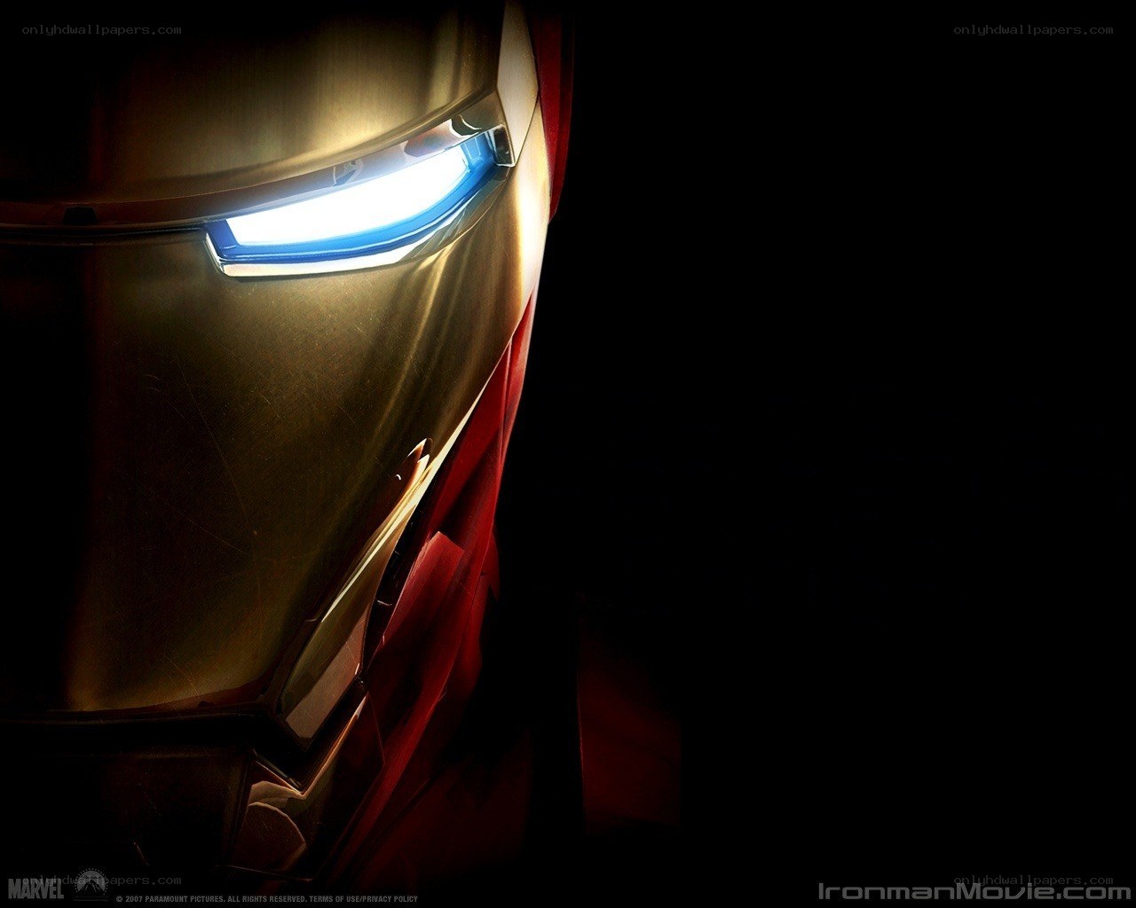 Iron Man helmet close-up