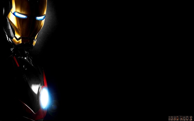 Iron Man helmet close-up