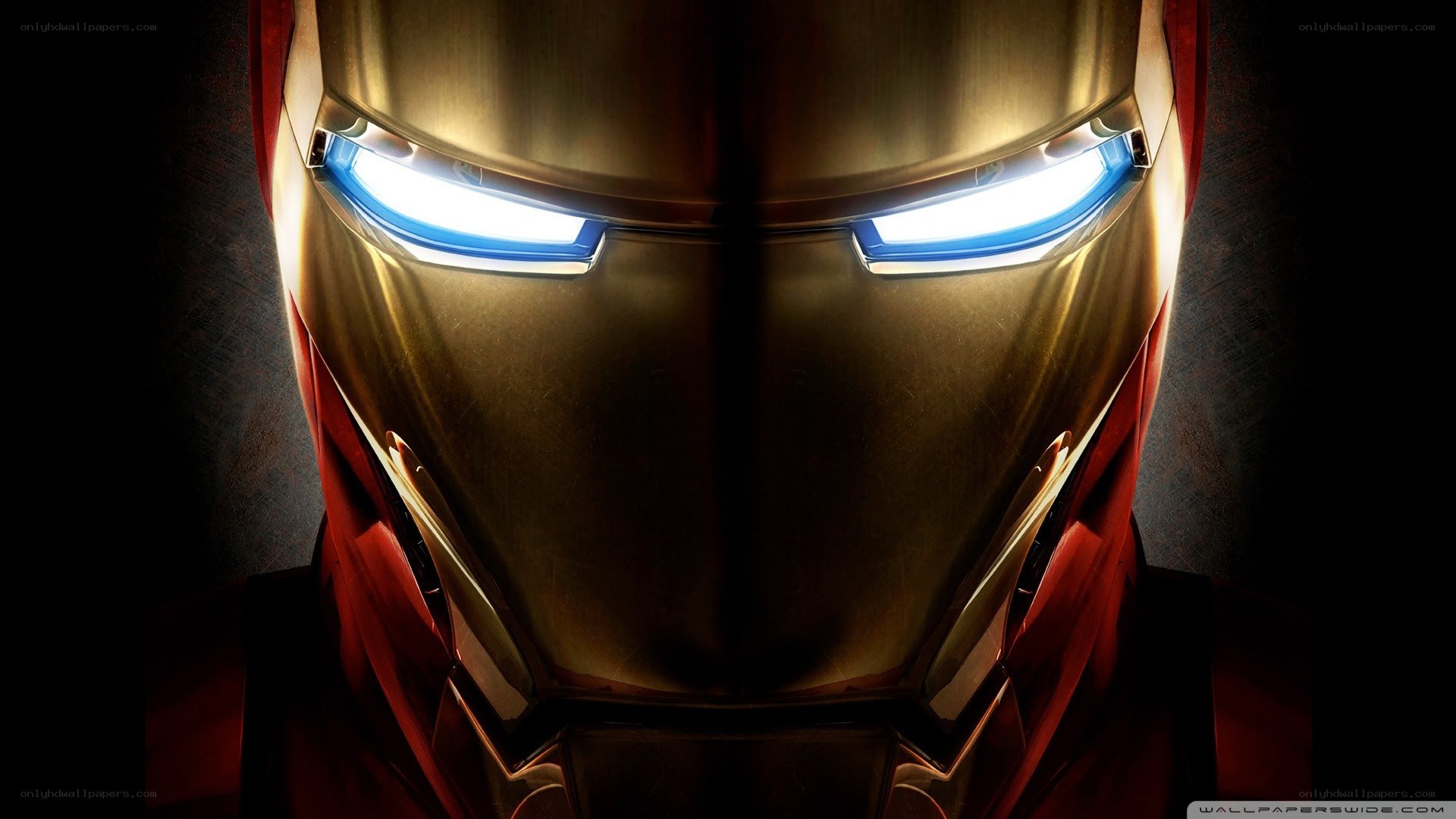 Iron Man helmet close-up