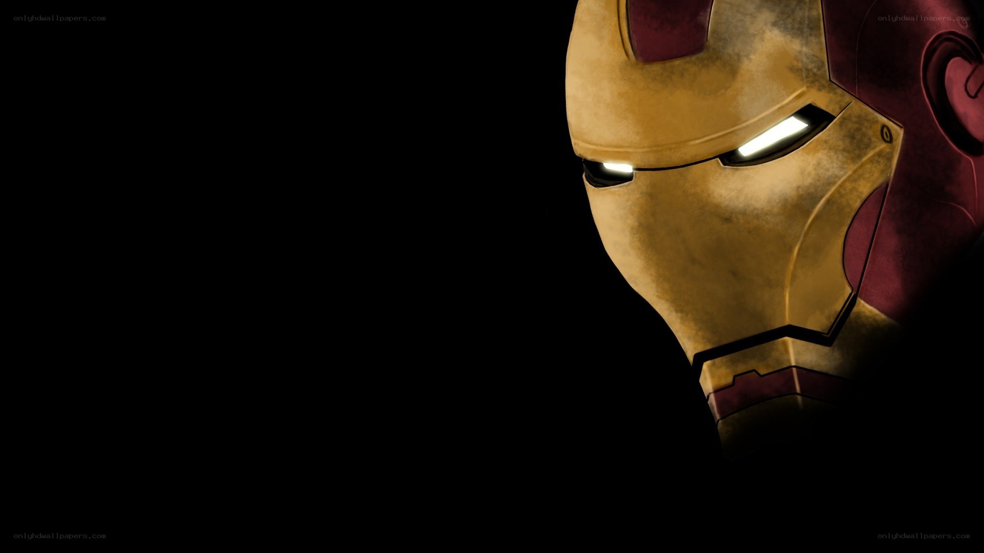 Iron Man helmet close-up