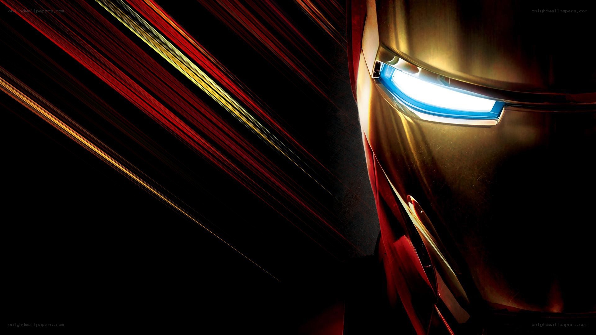 Iron Man helmet close-up