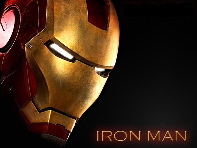 Iron Man helmet close-up