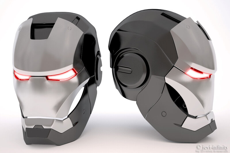 Iron Man helmet design