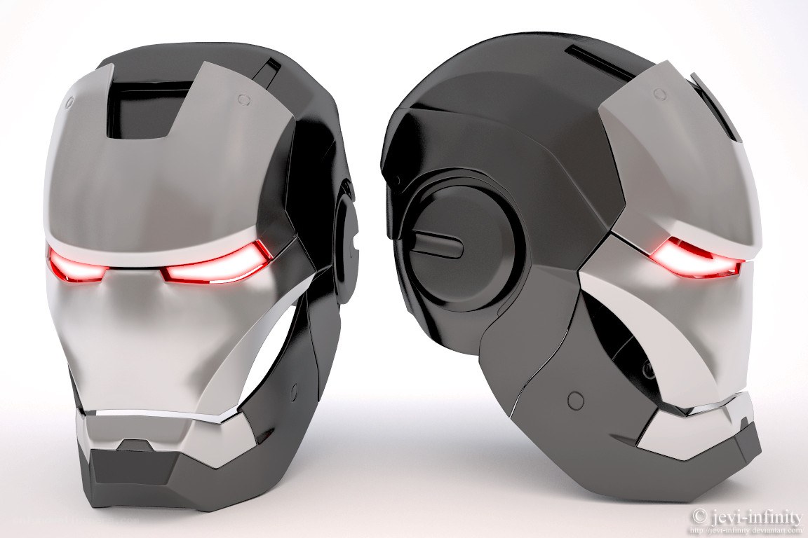 Iron Man helmet design