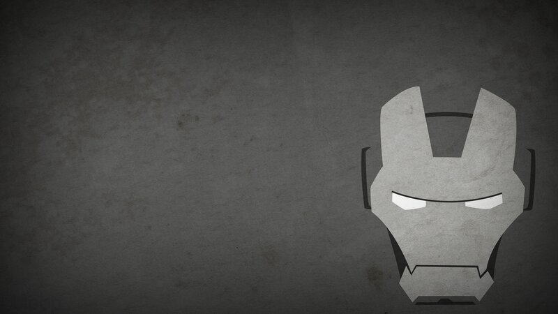 Iron Man Helmet — Gray, Serious