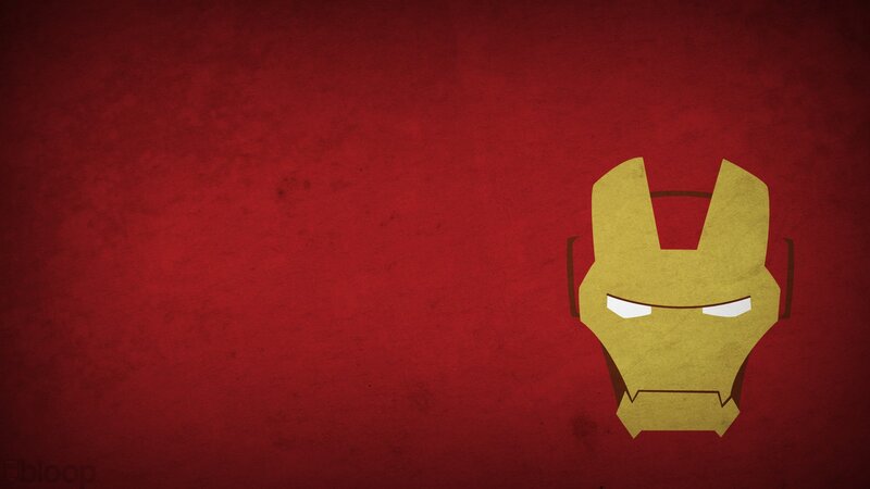 Iron Man Helmet — Red, Bold
