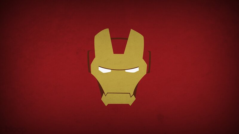 Iron Man Helmet — Red, Serious