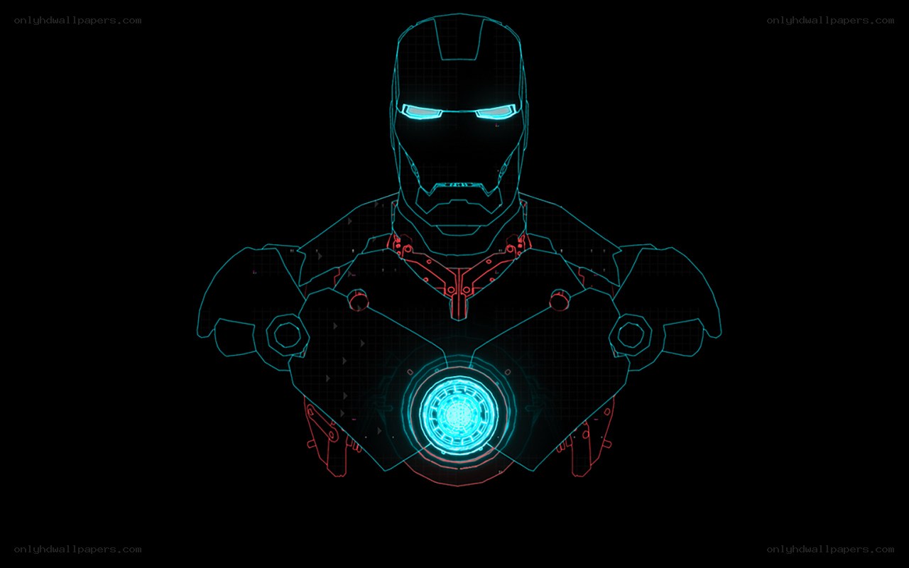 Iron Man hologram design