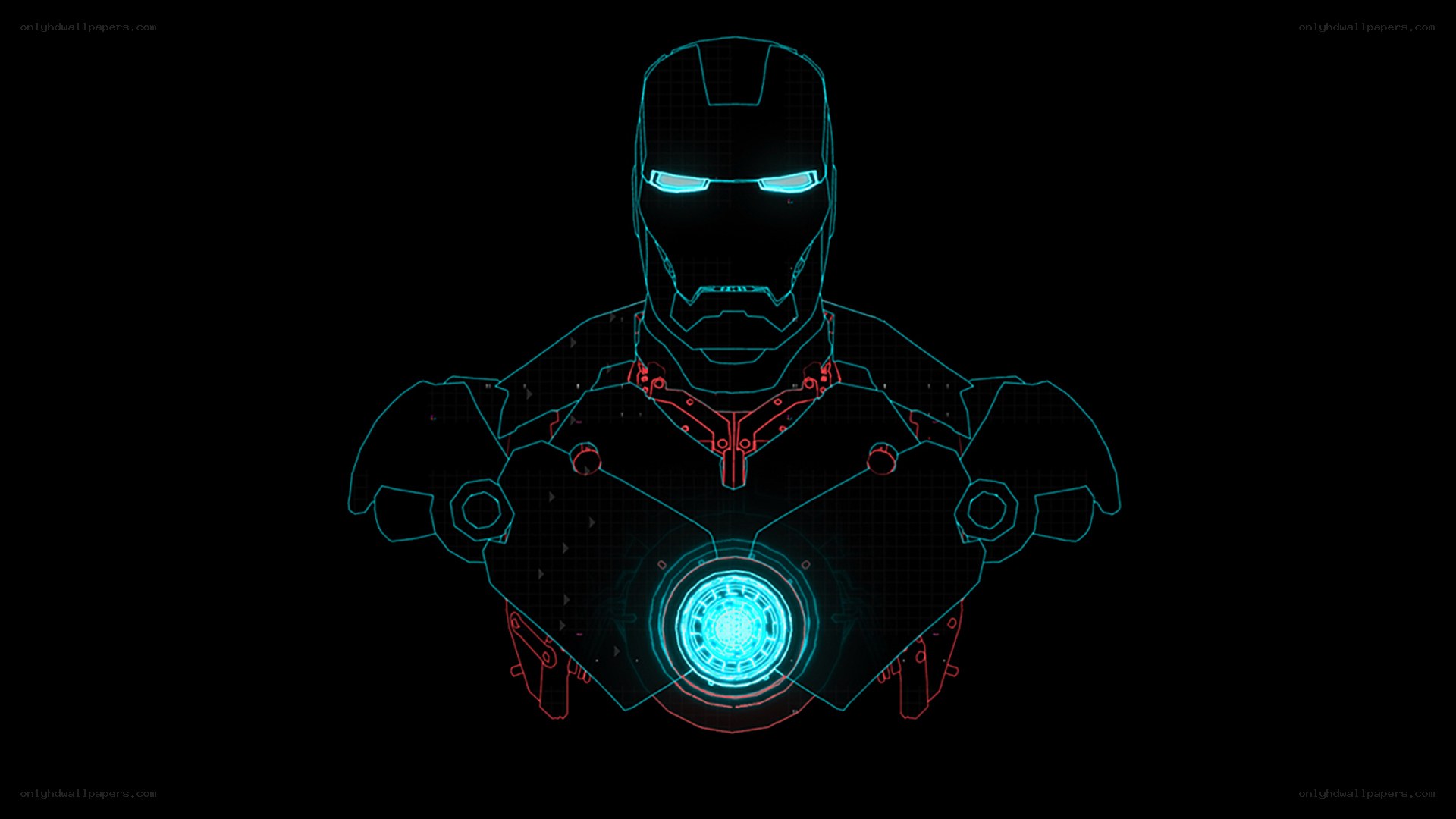 Iron Man hologram design