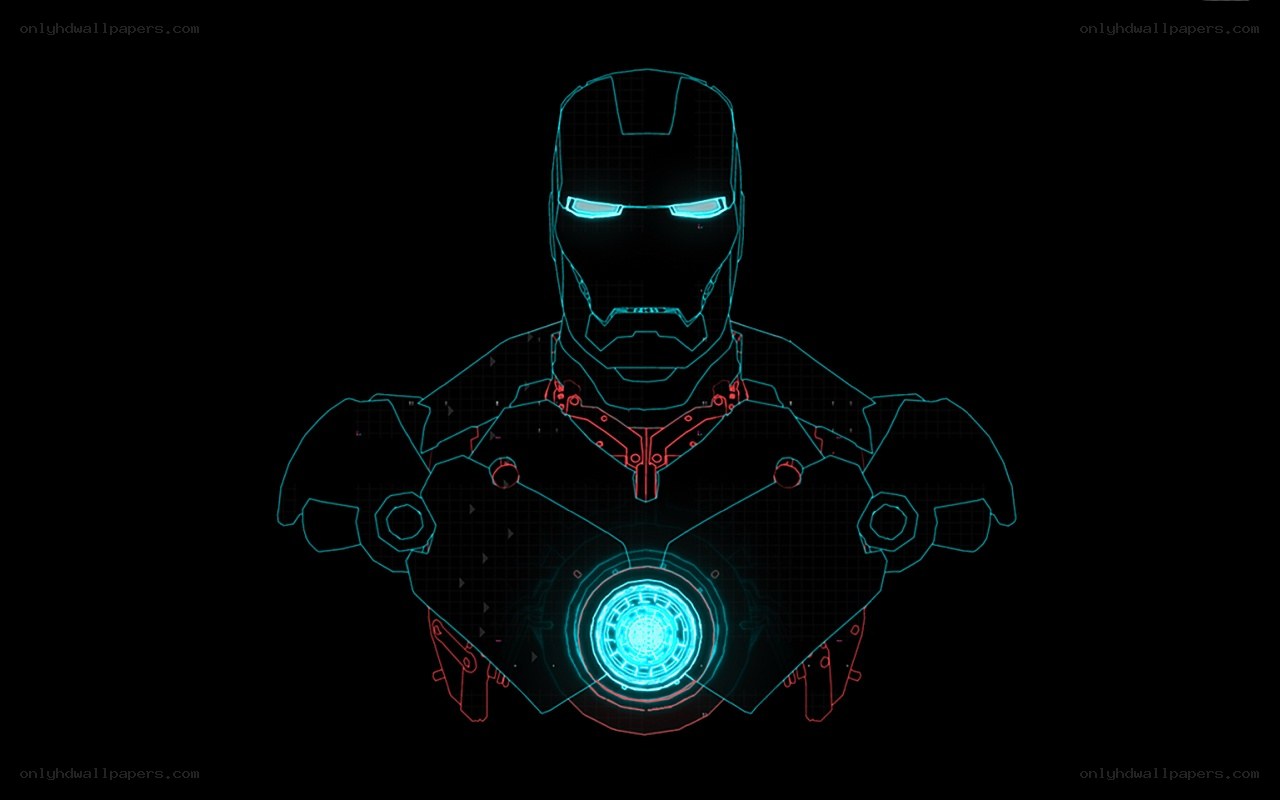 Iron Man hologram design