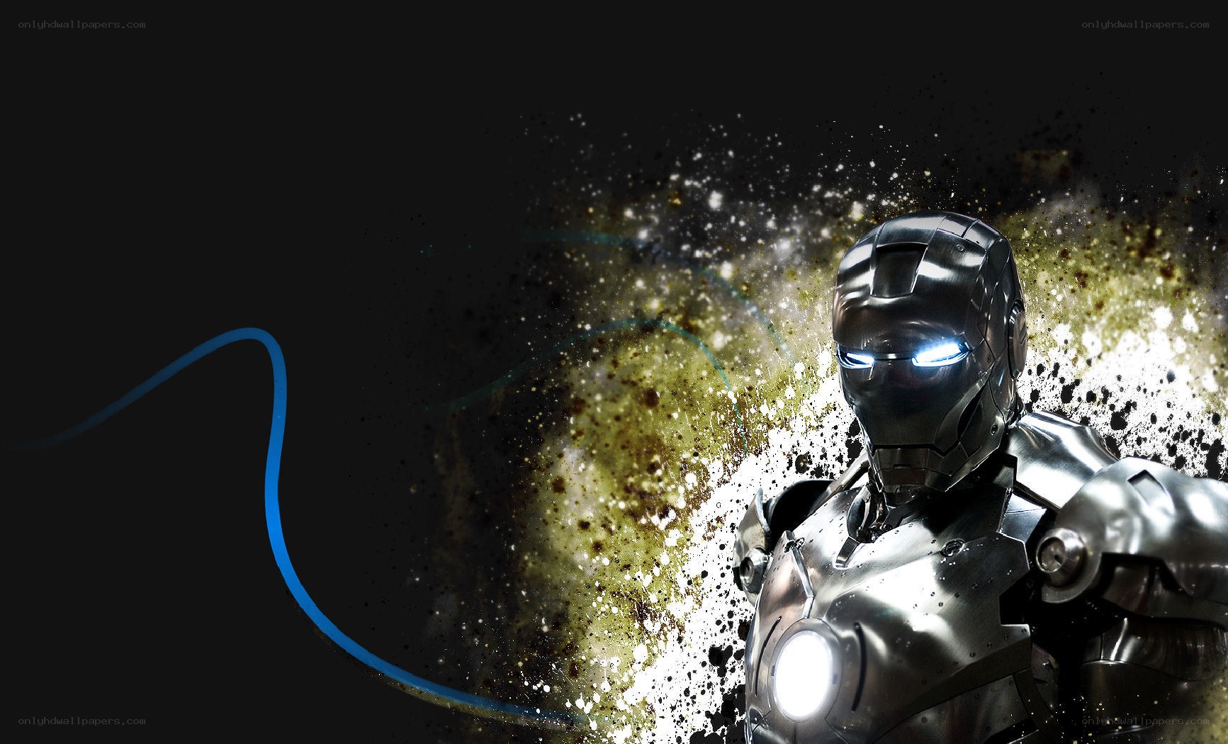 Iron Man in action