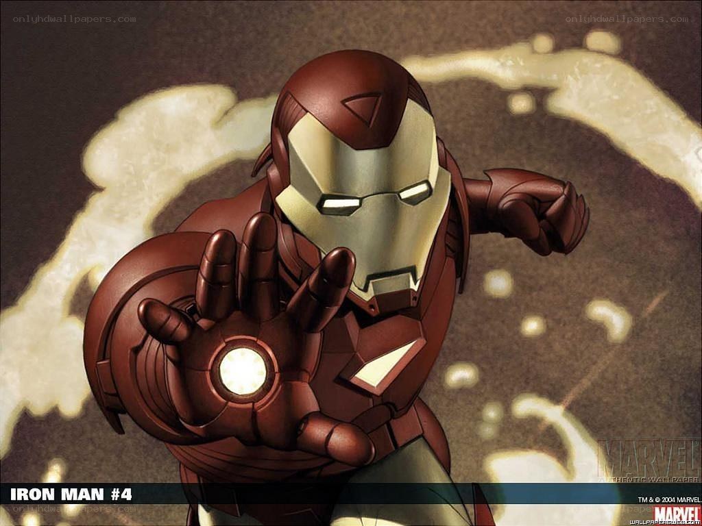 Iron Man in action