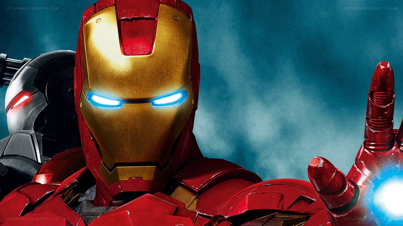 Iron Man in action