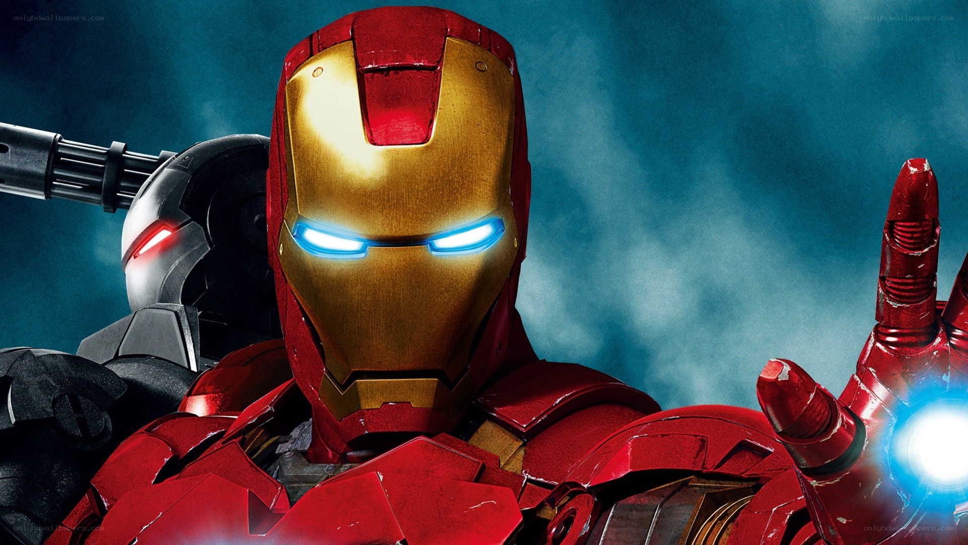 Iron Man in action